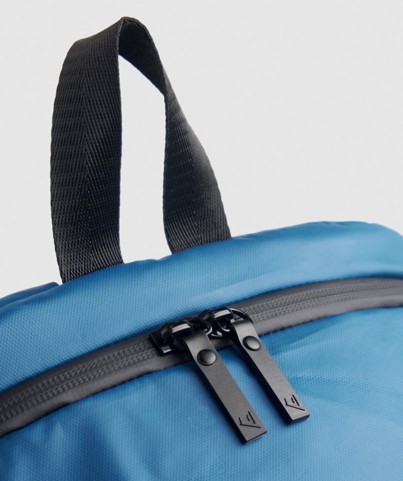 Gymshark X-Series 0.1 Backpacks Blue | NZ 1UJEQA